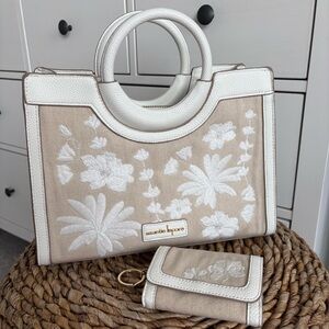 Nanette Lepore Shawna satchel & wallet